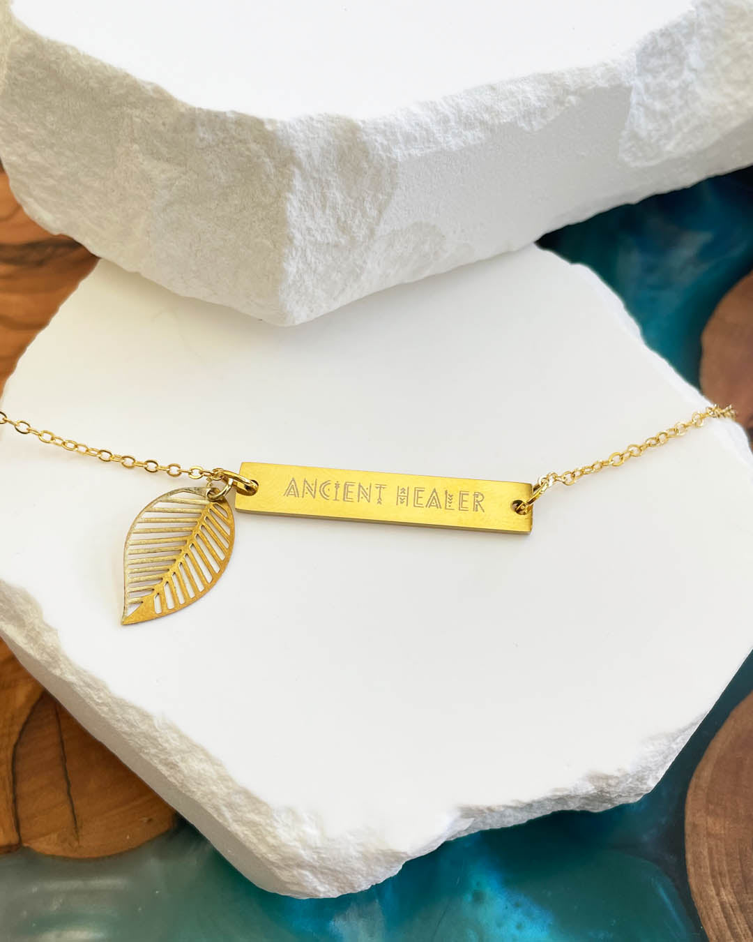 Medicine Woman Gold Leaf Bracelet