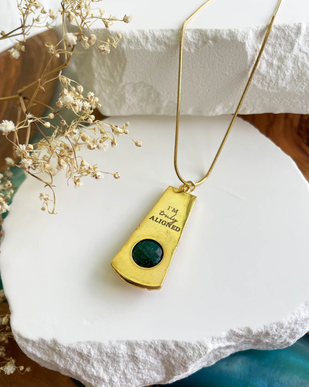 Aligned Necklace