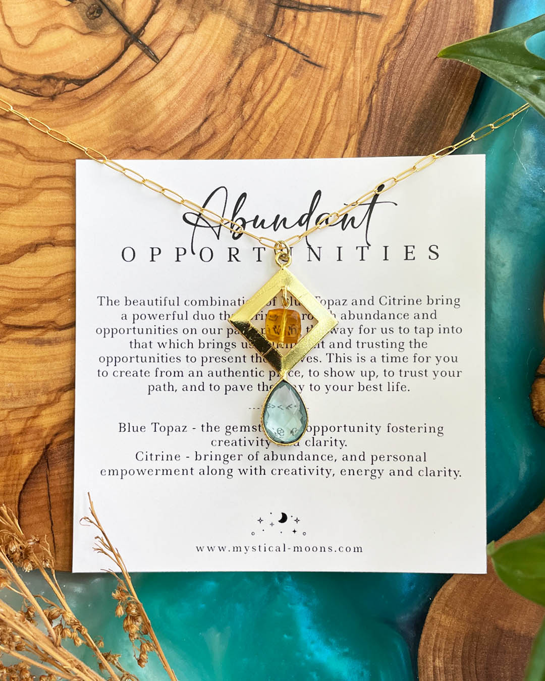 Abundant Opportunities Necklace