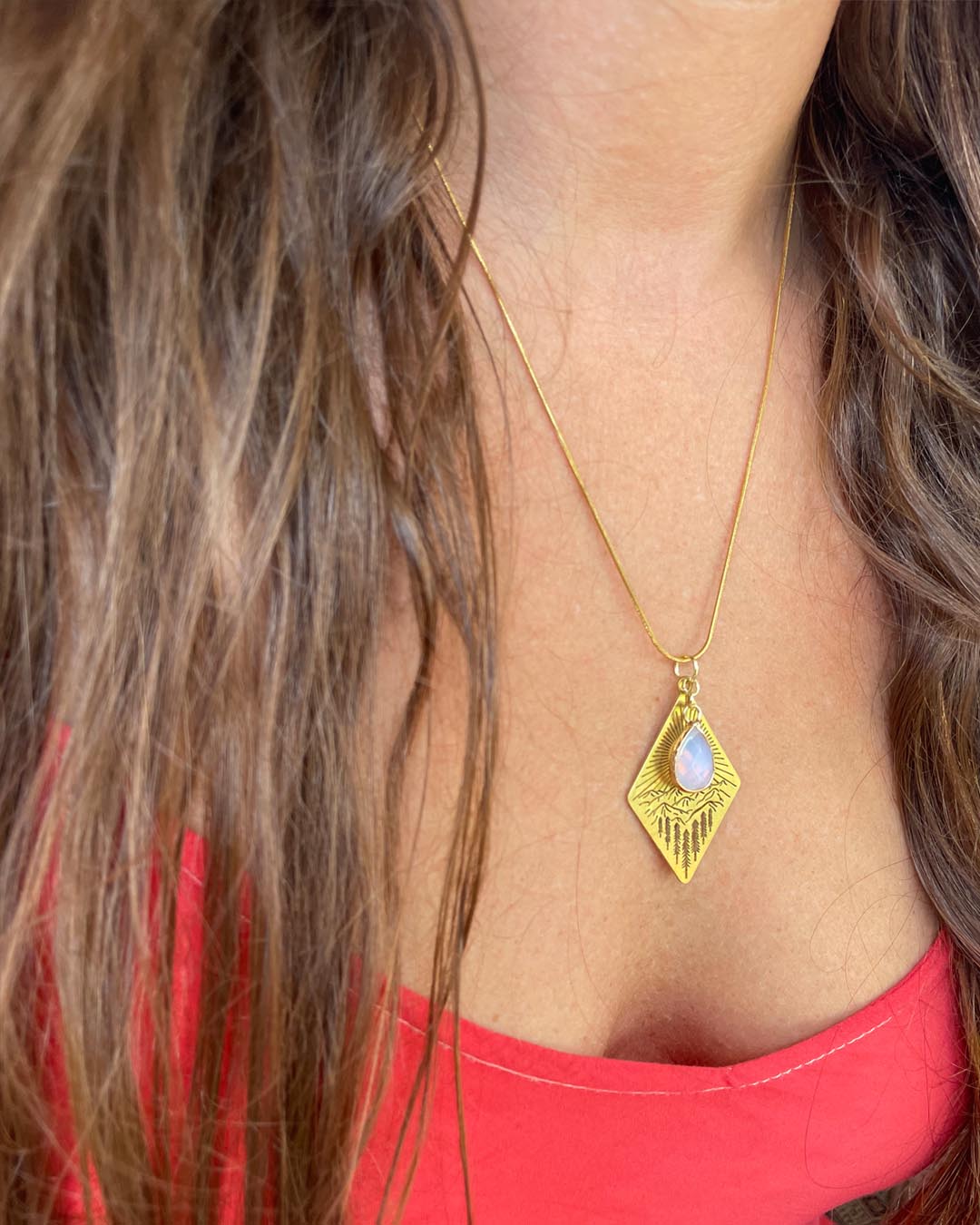 Go Where You Feel Alive Necklace