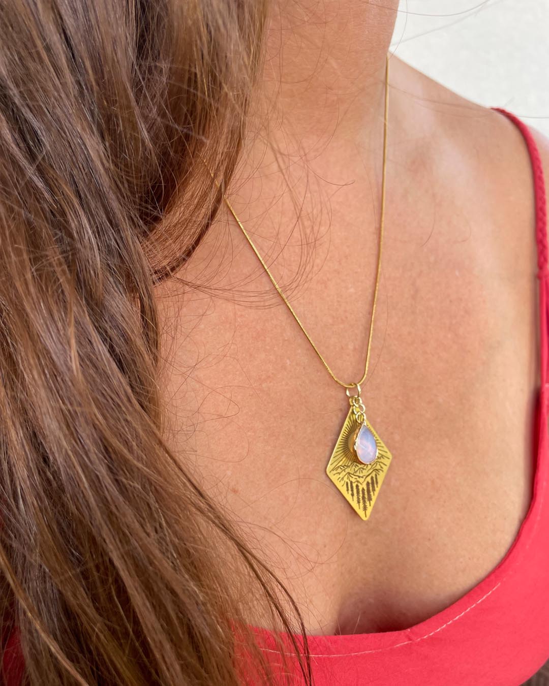 Go Where You Feel Alive Necklace