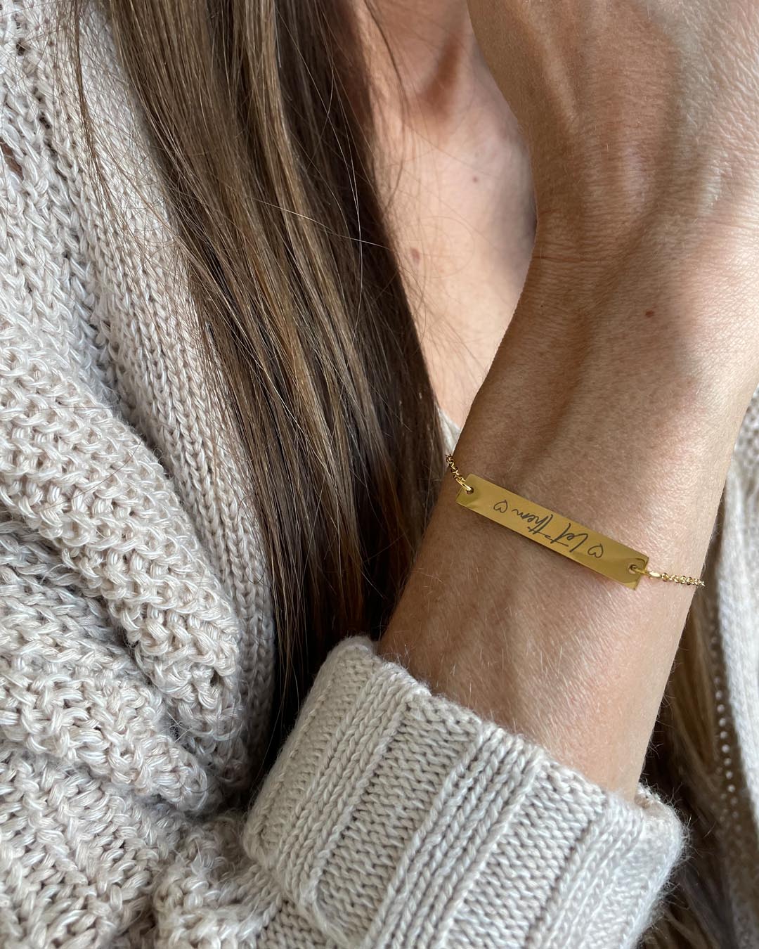 Let Them Bracelet (Gold)