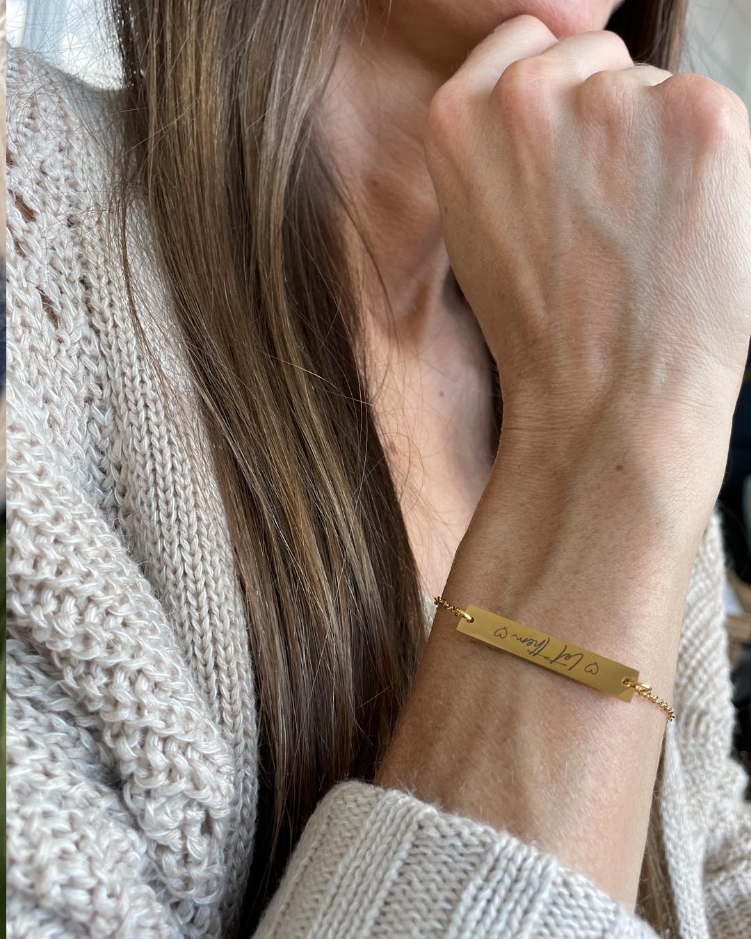 Let Them Bracelet (Gold)