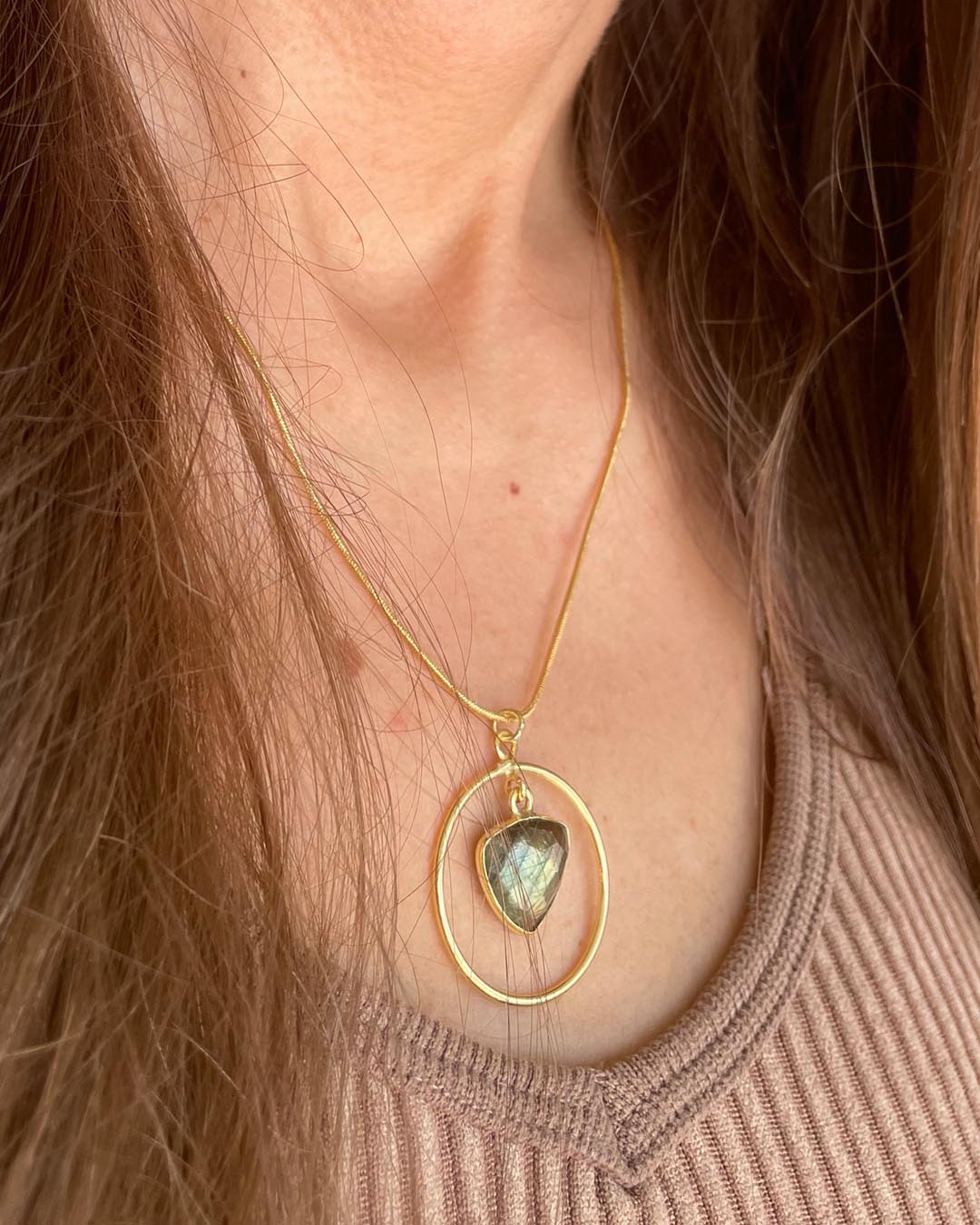 You Are The Universe Necklace (Gold)