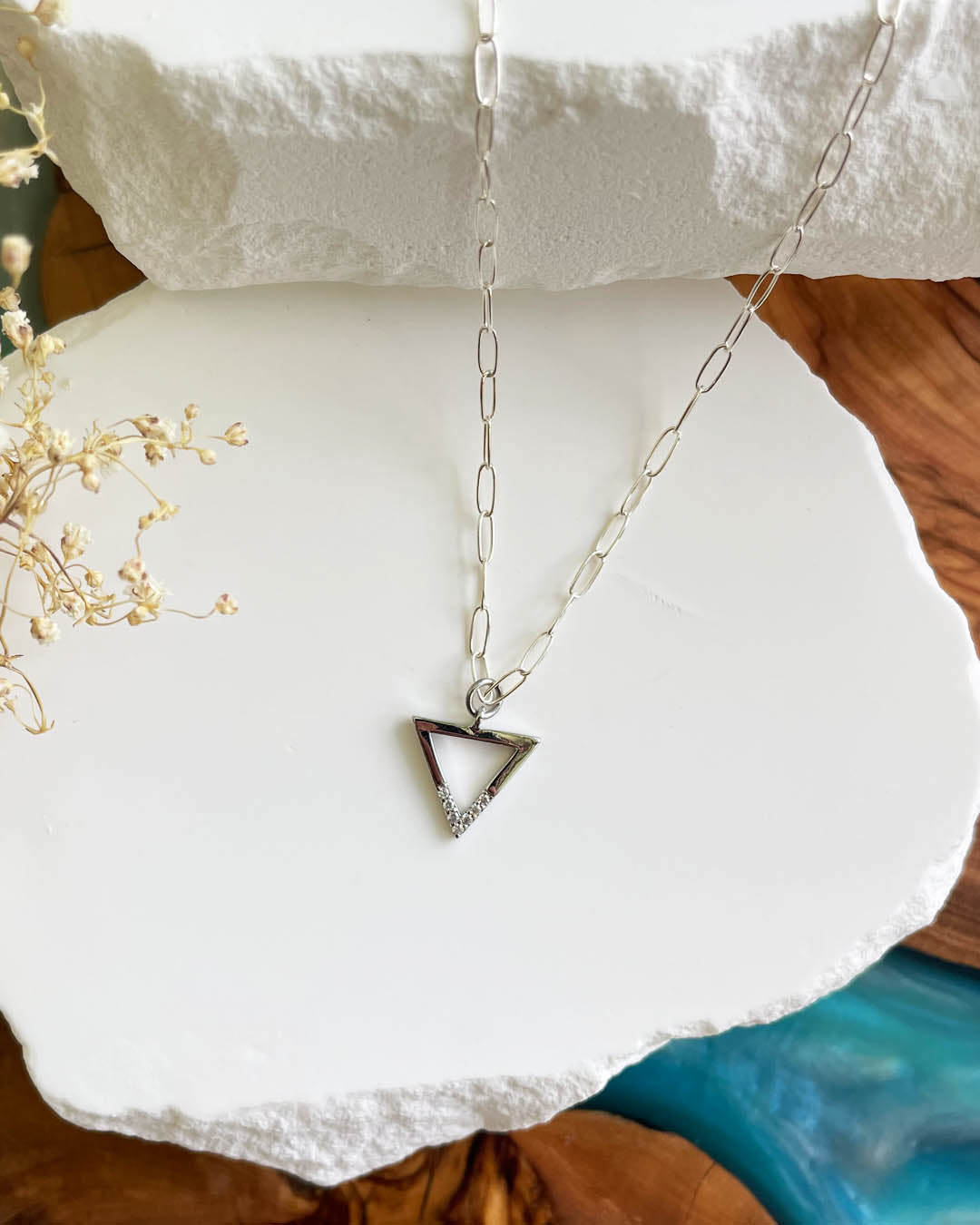 The Journey Inwards Necklace (Silver)