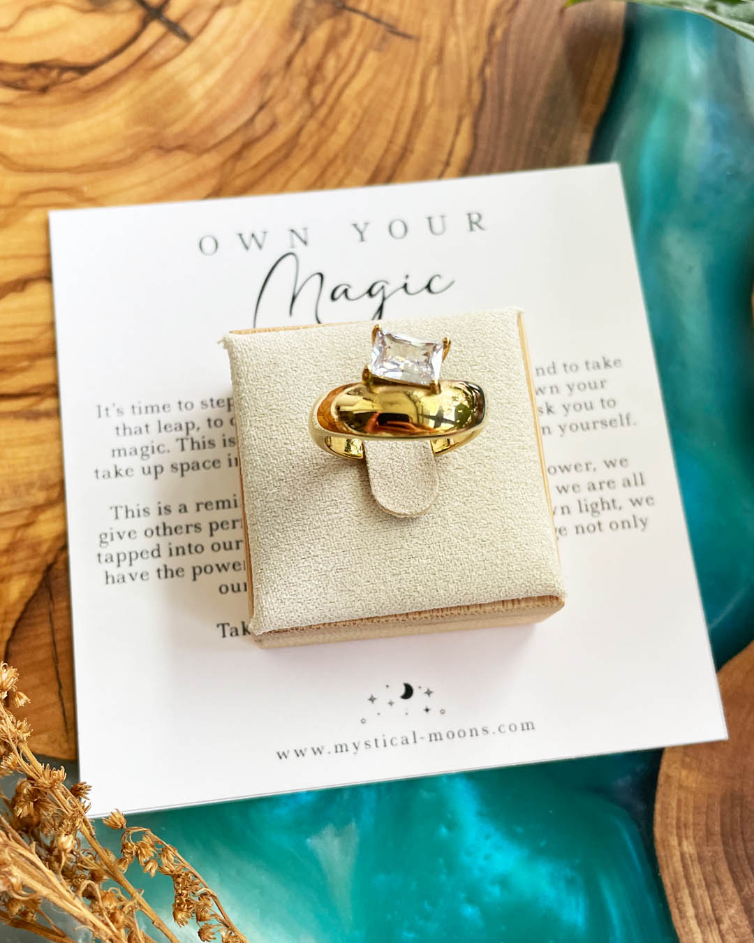 Own Your Magic Dome Ring