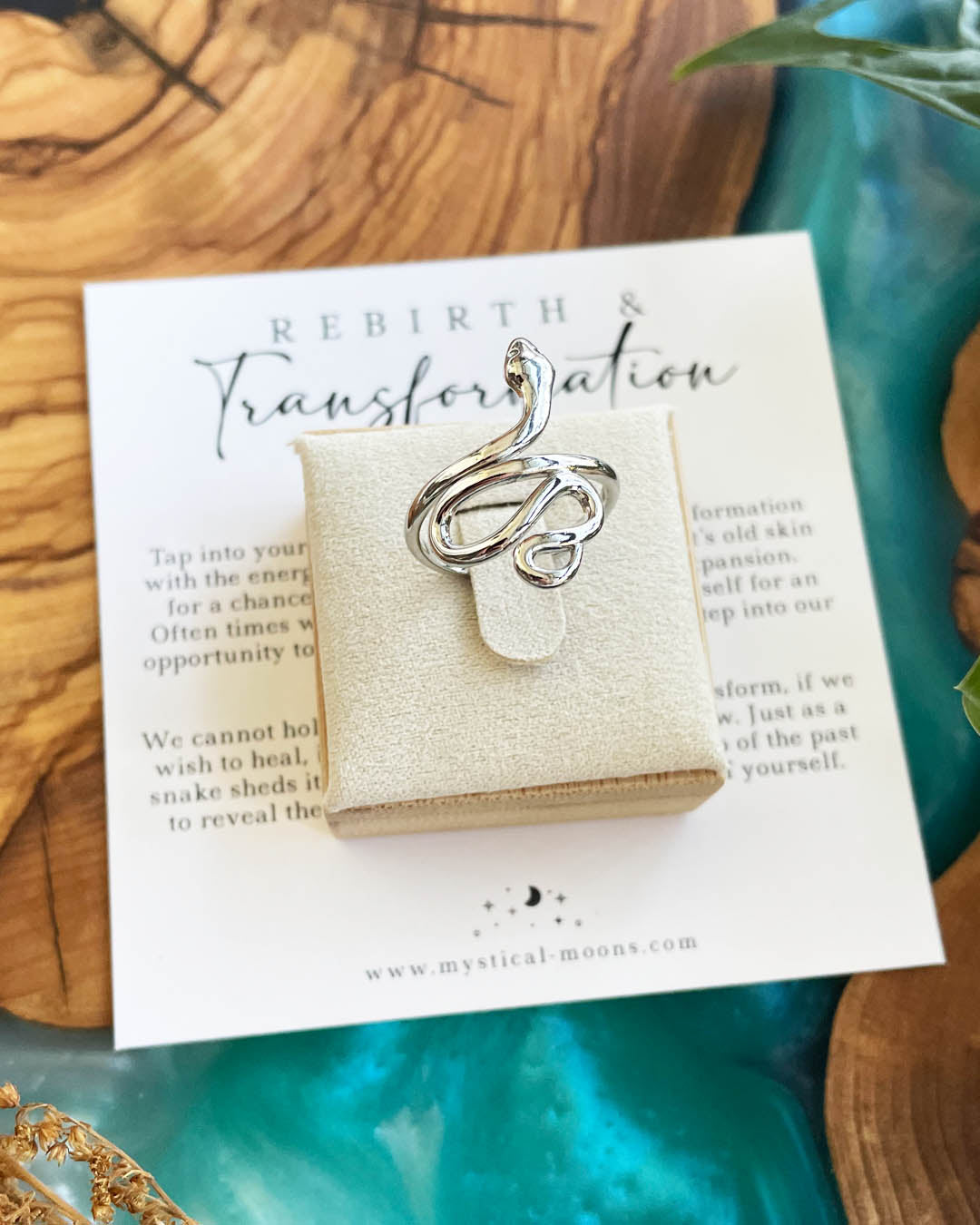 Rebirth & Transformation Ring (Silver)