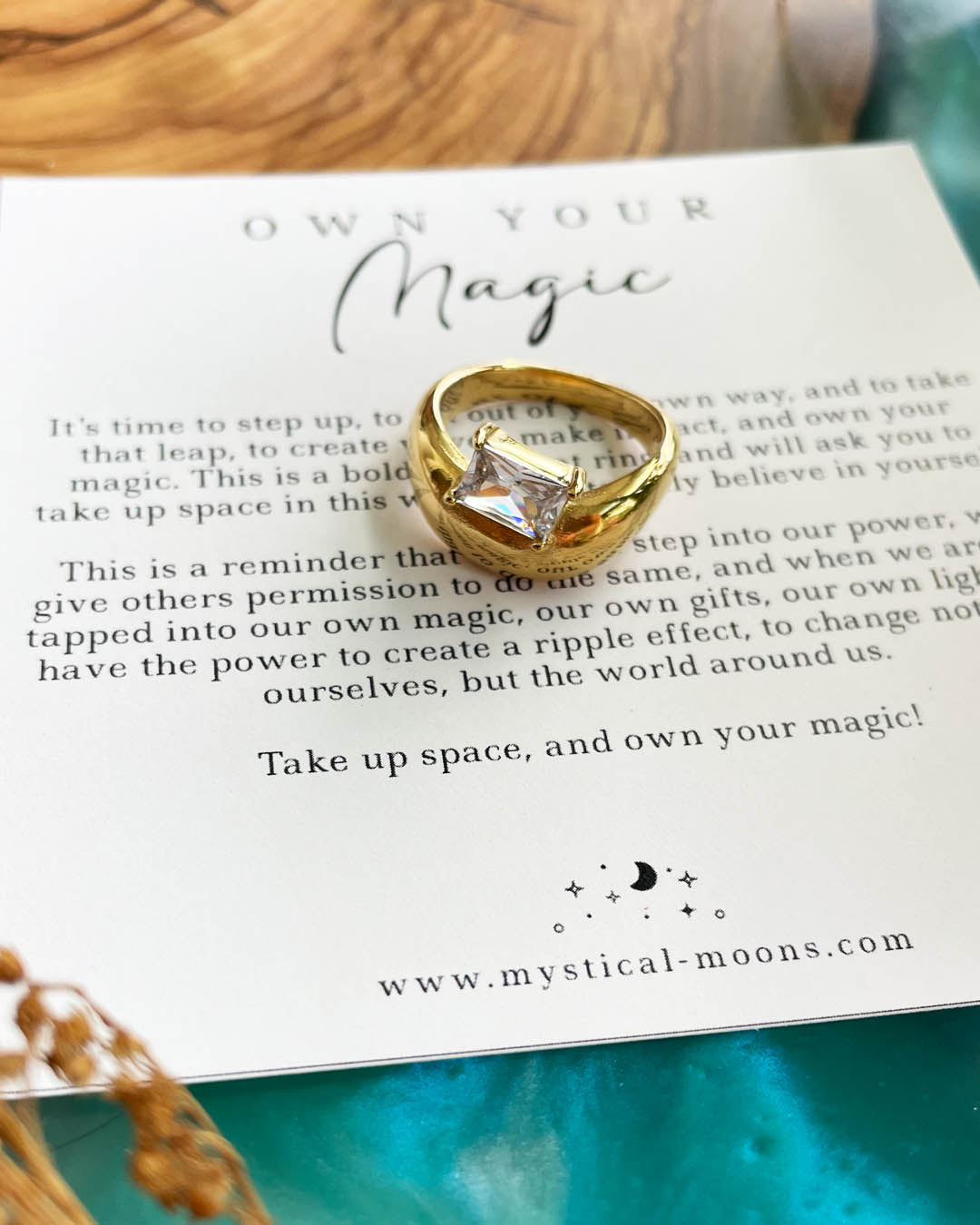 Own Your Magic Dome Ring