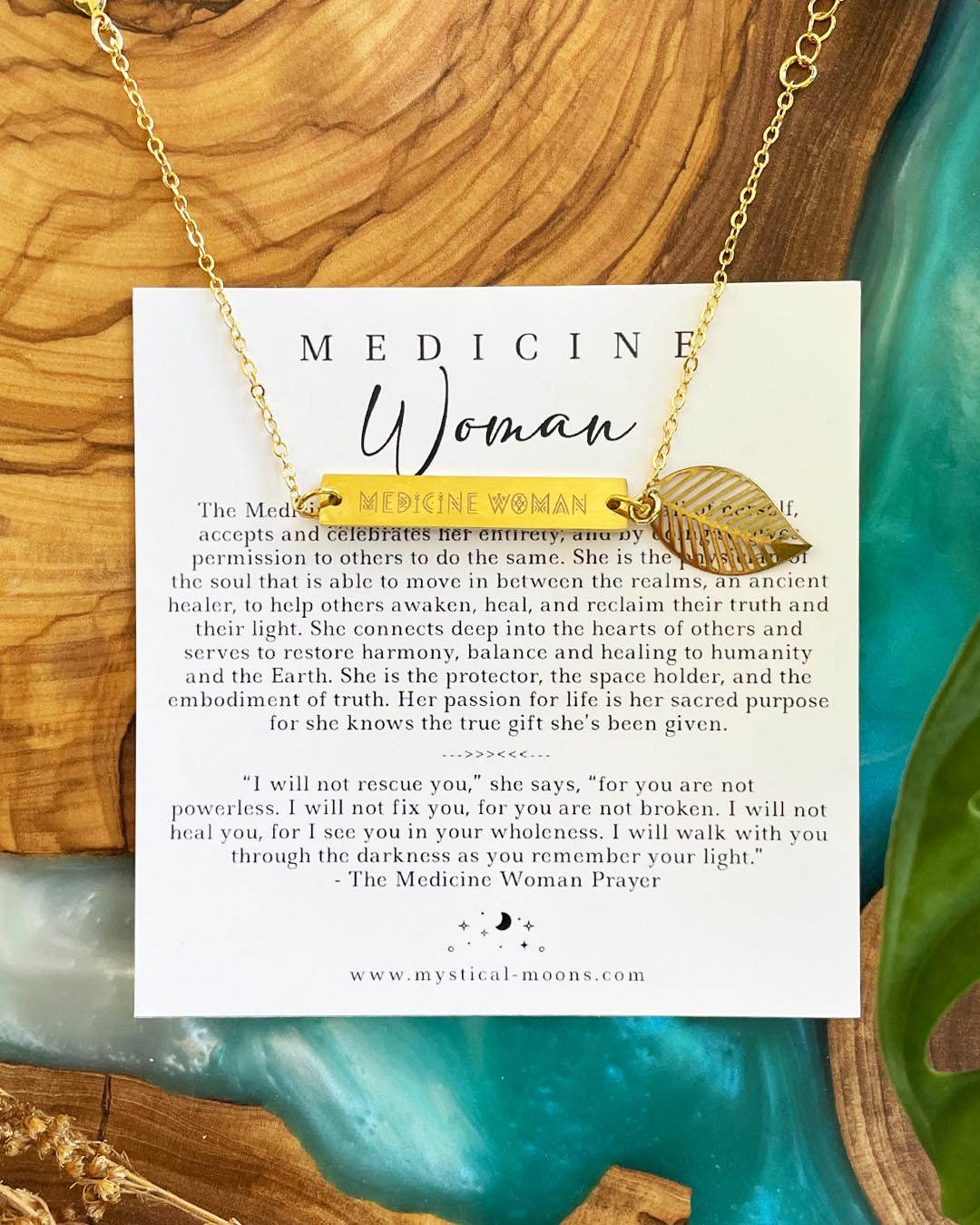 Medicine Woman Gold Leaf Bracelet