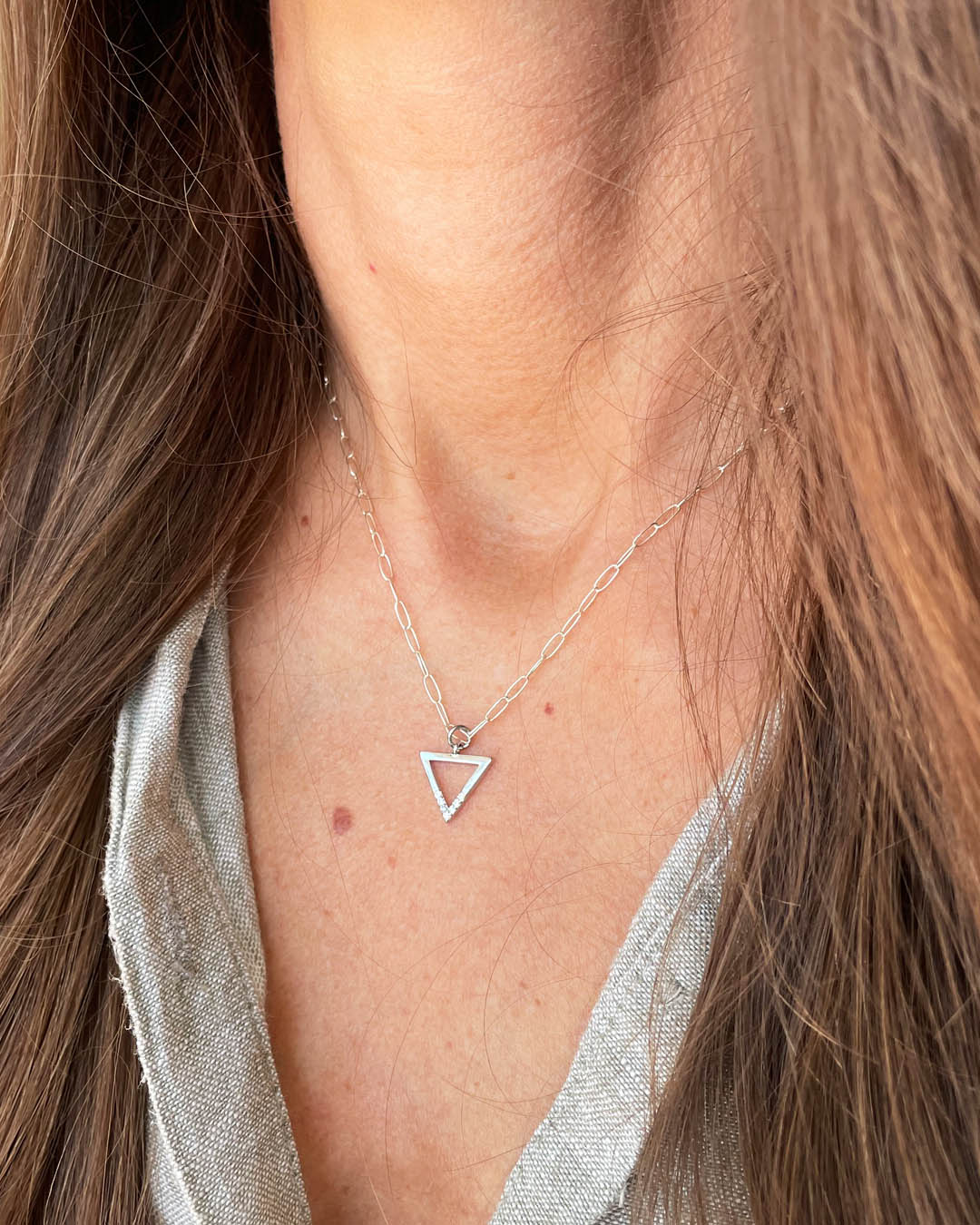The Journey Inwards Necklace (Silver)