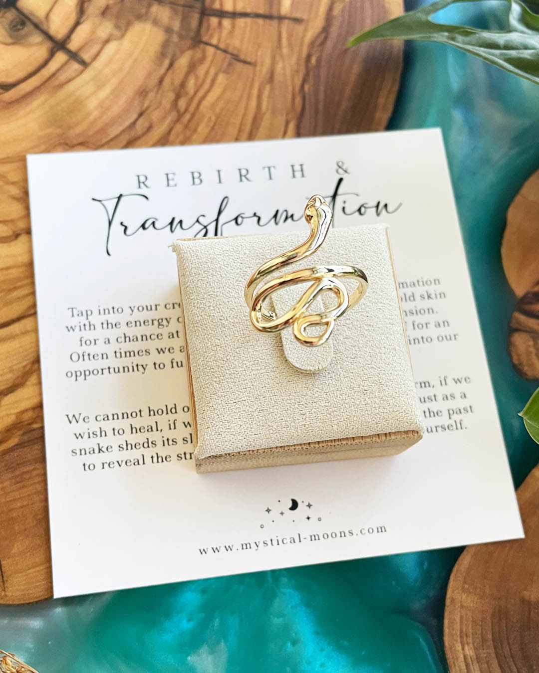 Rebirth & Transformation Ring (Gold)