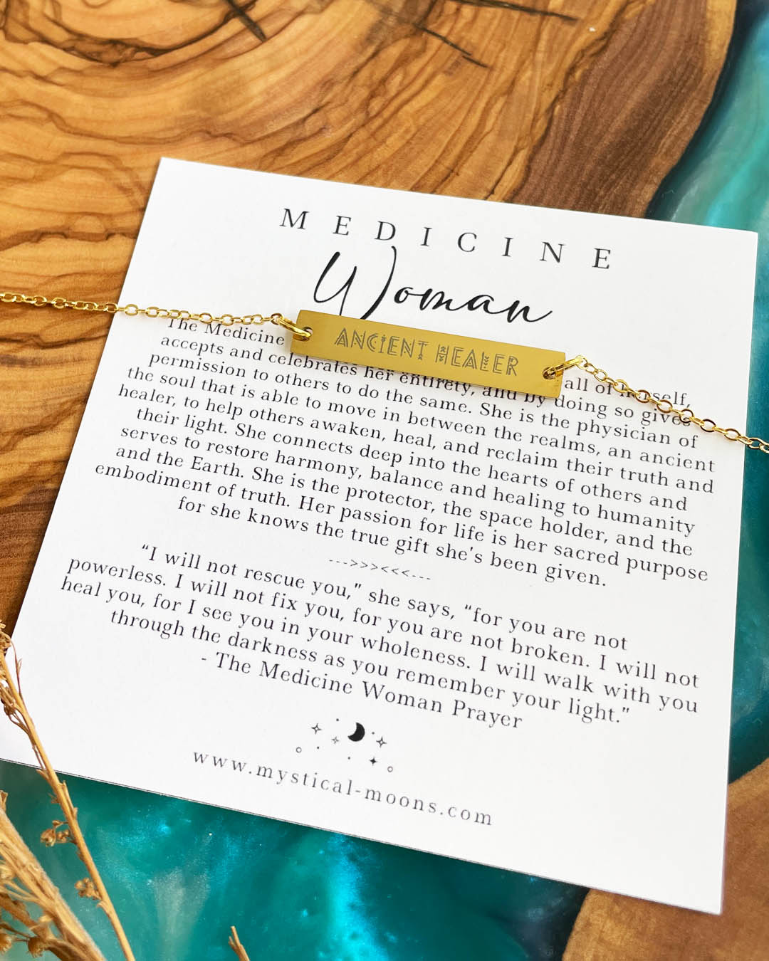 Medicine Woman Bracelet (Gold)