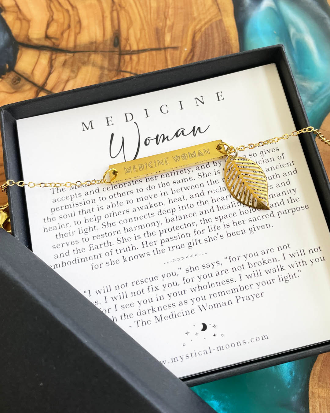 Medicine Woman Gold Leaf Bracelet