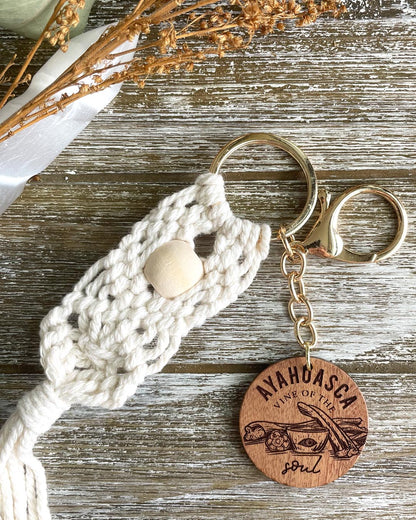 Ayahuasca: Vine of the Soul Keychain