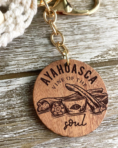 Ayahuasca: Vine of the Soul Keychain