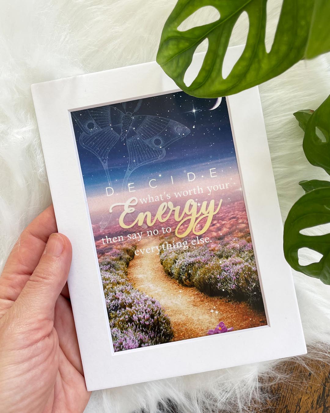 Decide On The Energy Art Print