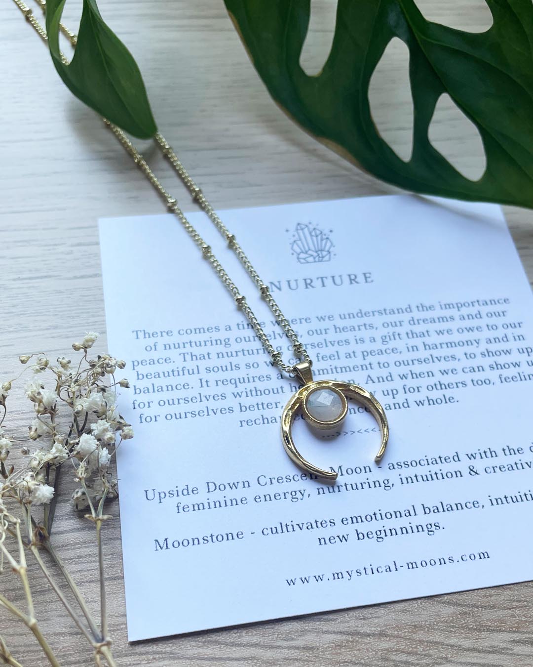 Nurture Moonstone Necklace