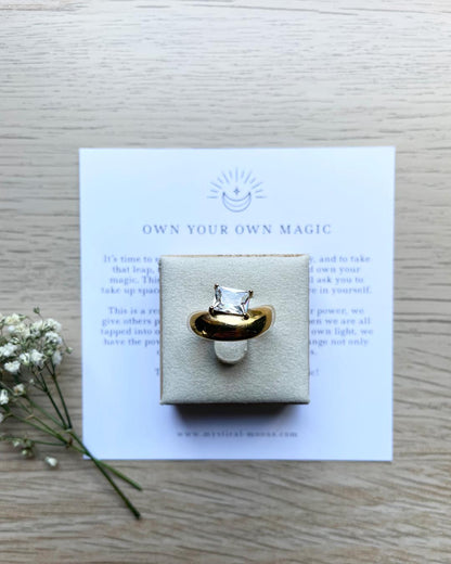 Own Your Magic Dome Ring