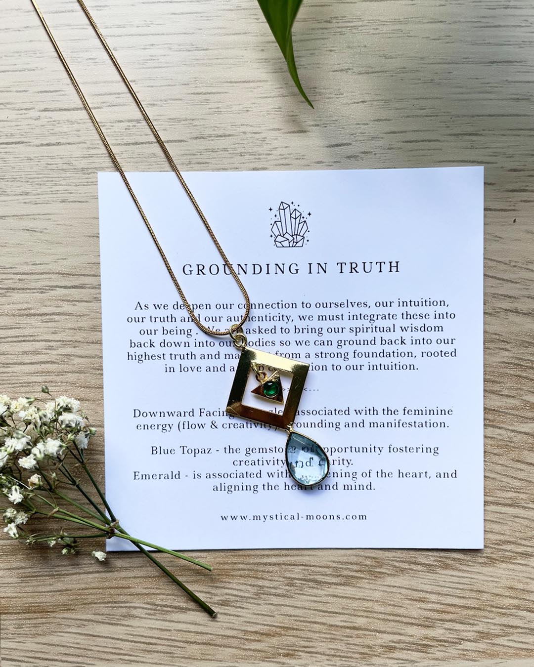 Grounding In Truth Necklace