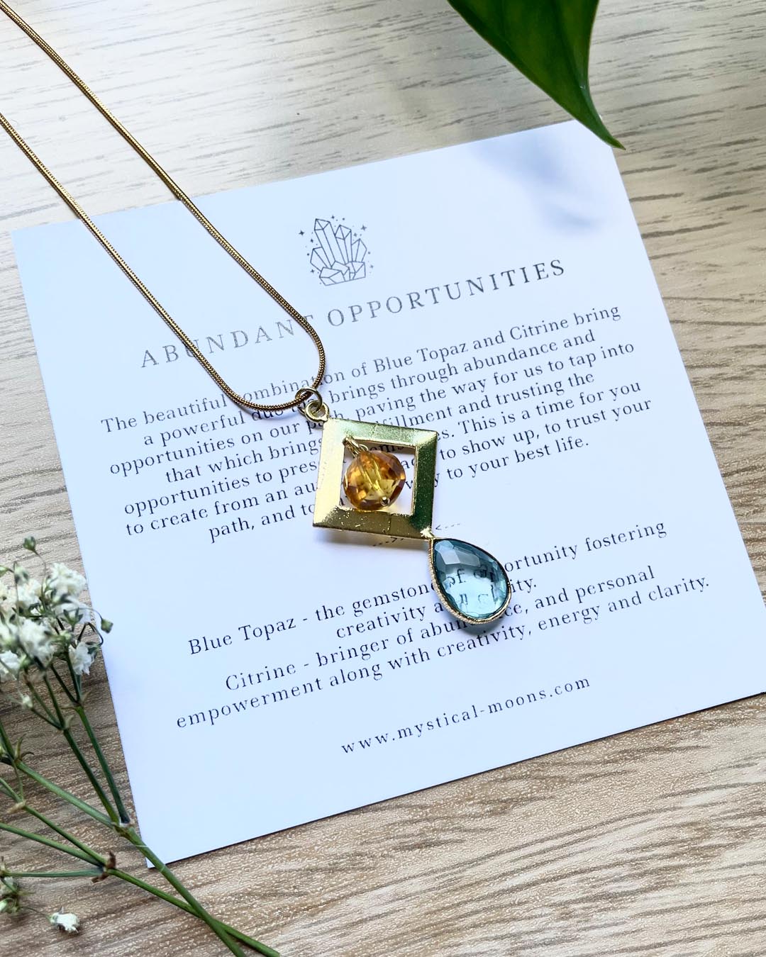 Abundant Opportunities Necklace