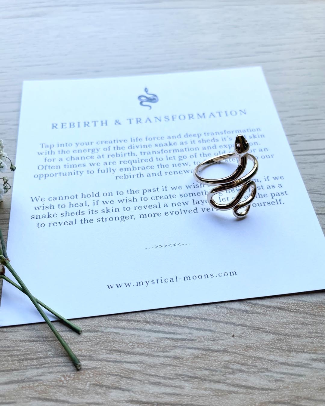 Rebirth & Transformation Ring