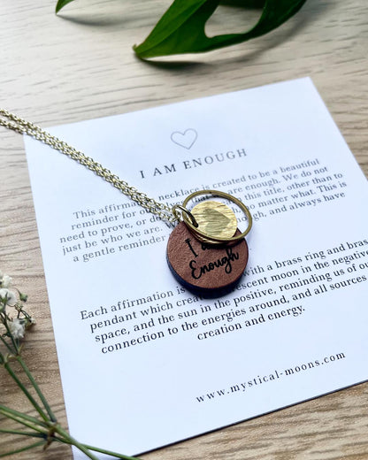 Personalized Affirmation Necklace