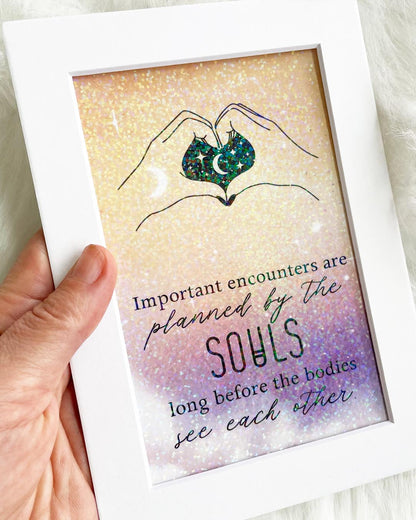 Soul Encounters Art Print