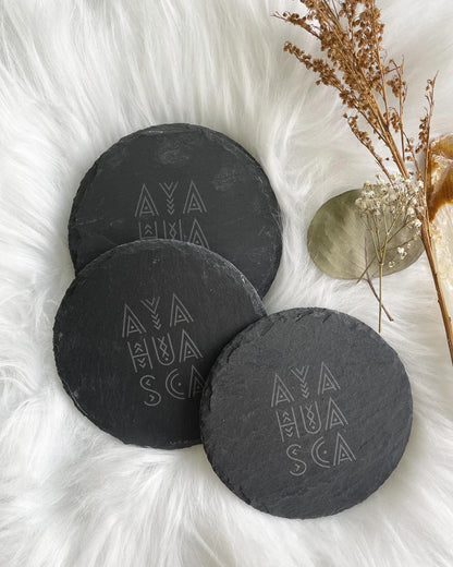 Ayahuasca Slate Coaster Set (4)