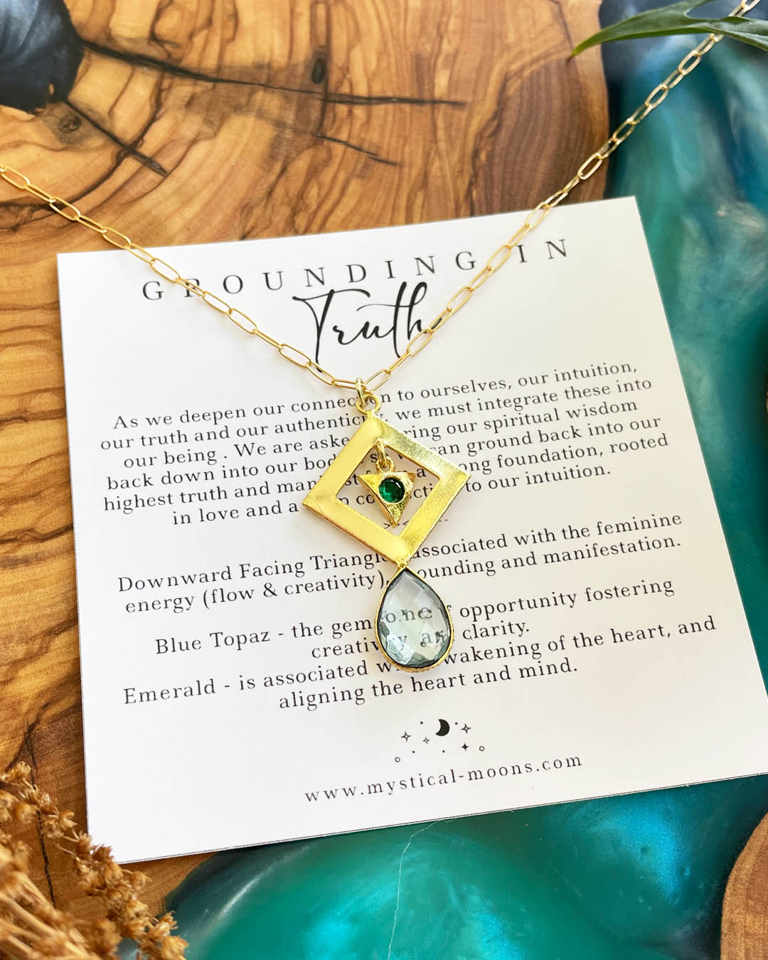 Grounding In Truth Necklace