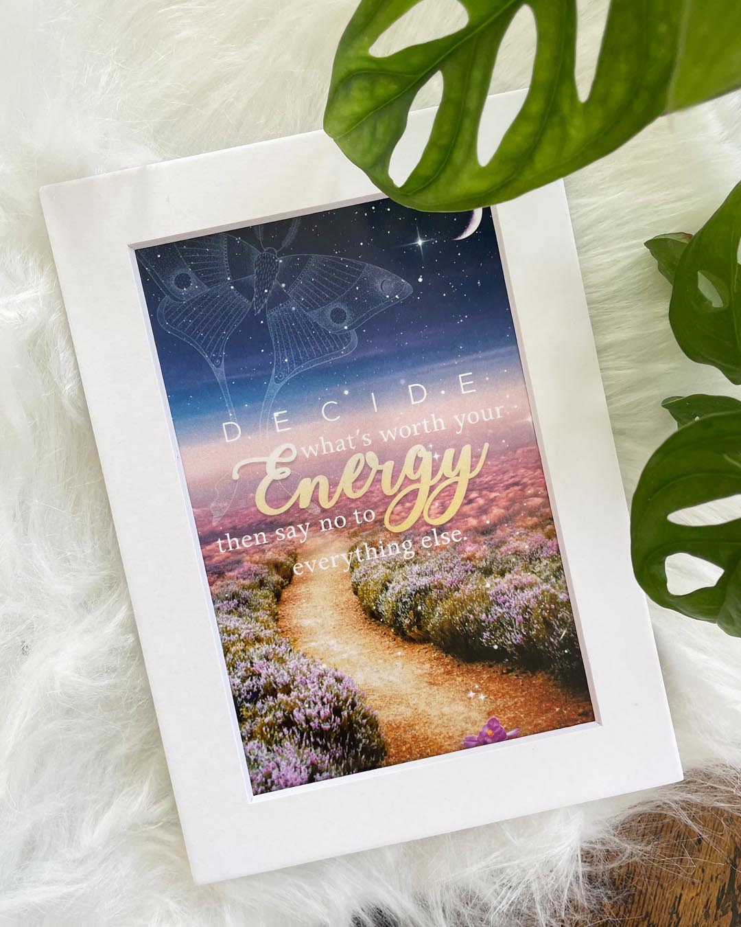 Decide On The Energy Art Print