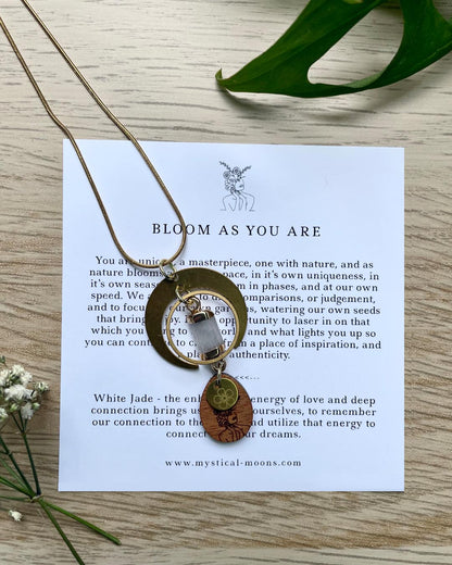 Bloom As You Are Necklace