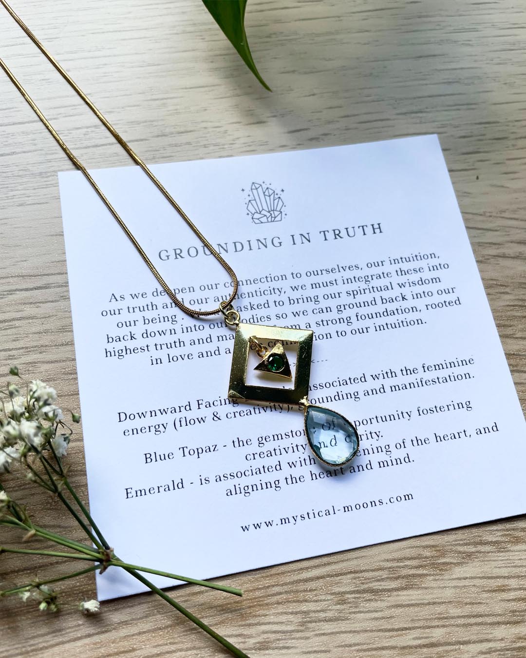 Grounding In Truth Necklace