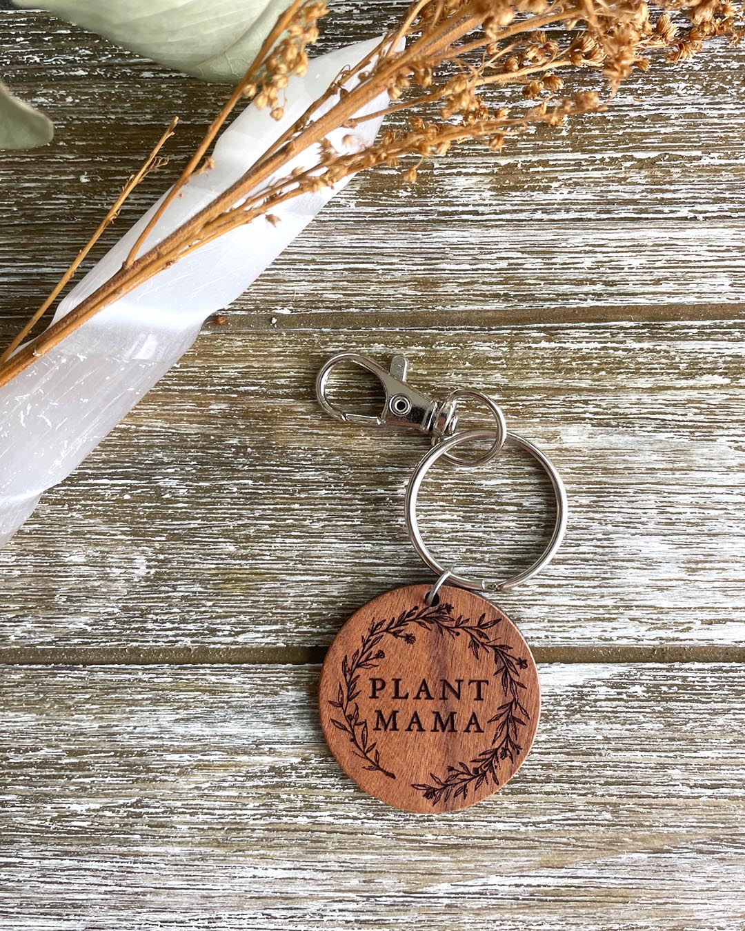 Plant Mama Keychain