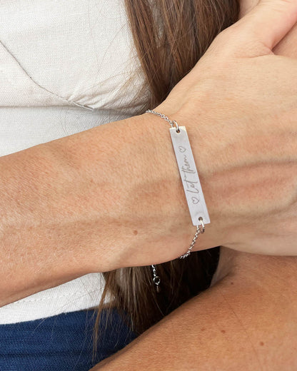 Let Them Bracelet (Silver)