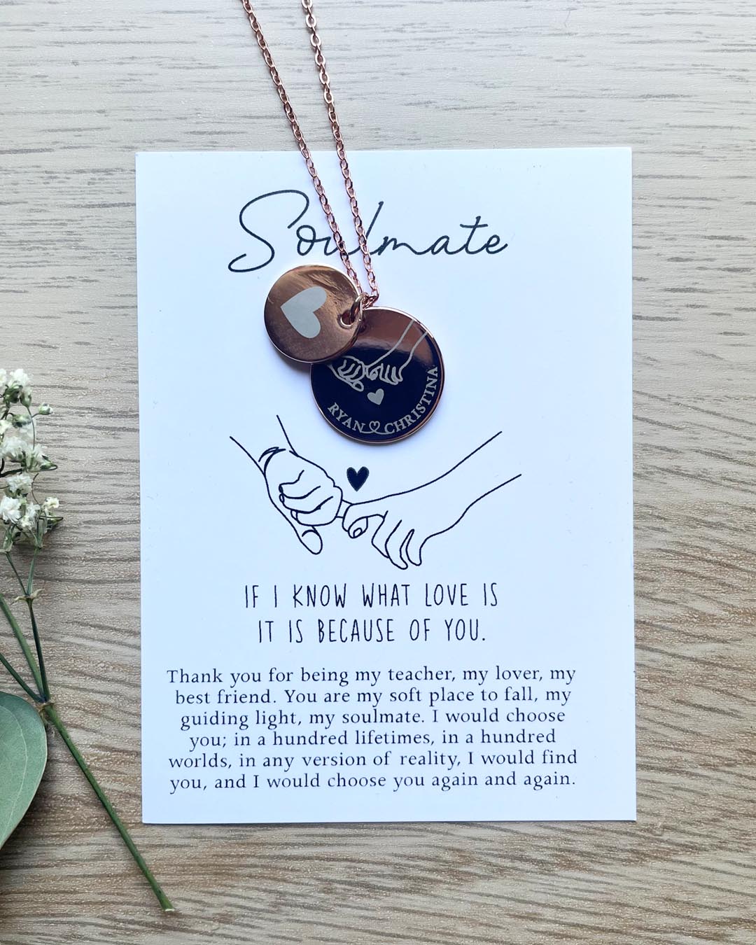 Personalized SoulMate Layered Necklace