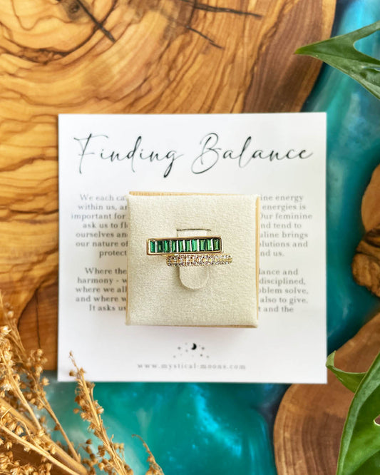 Finding Balance Bar Ring