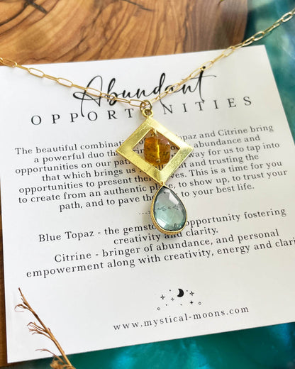 Abundant Opportunities Necklace