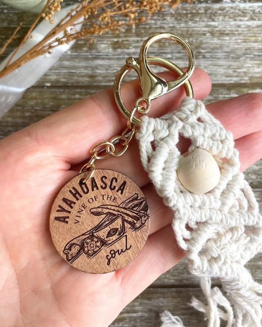 Ayahuasca: Vine of the Soul Keychain