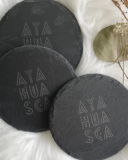 Ayahuasca Slate Coaster Set (4)