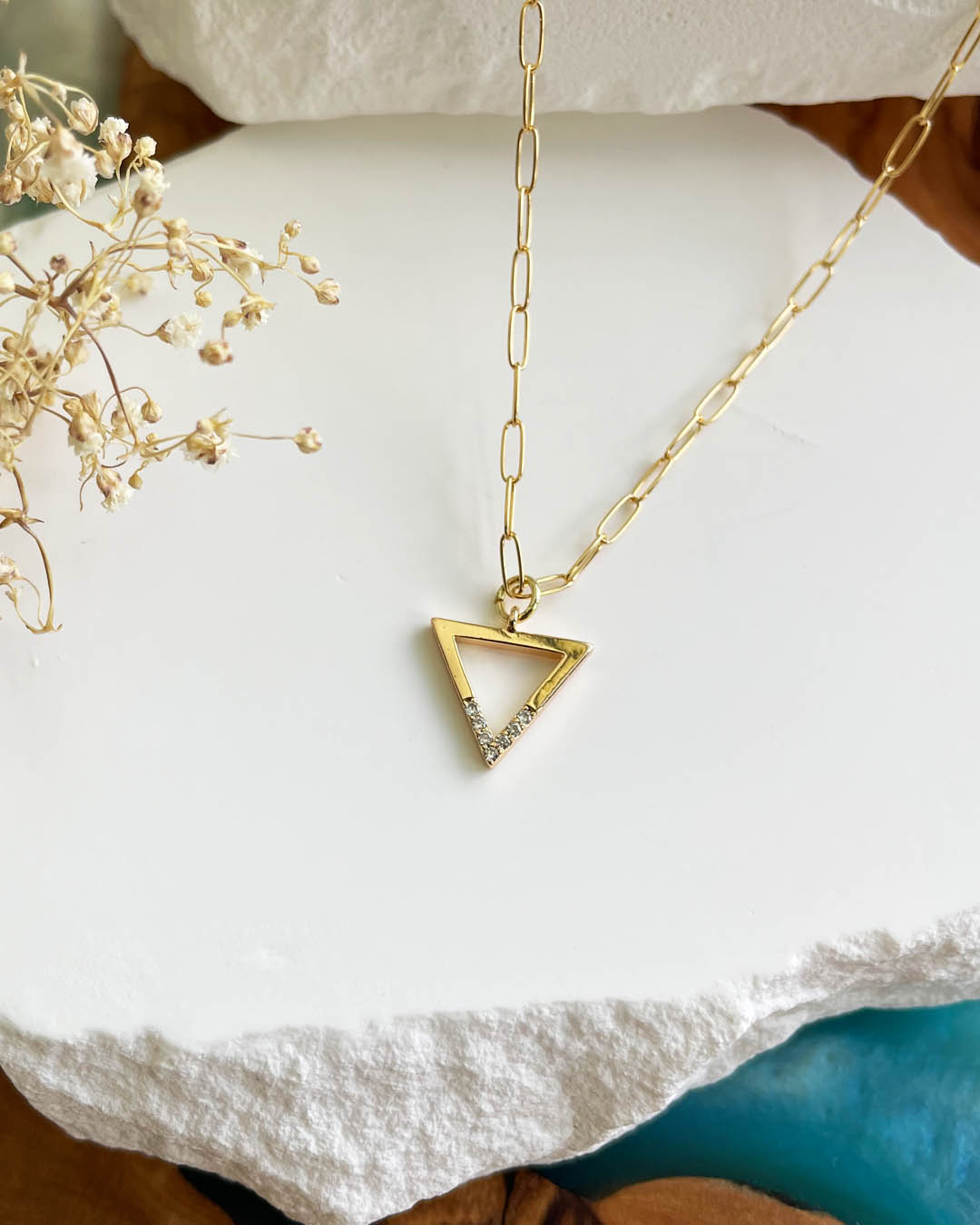 The Journey Inwards Necklace (Gold)