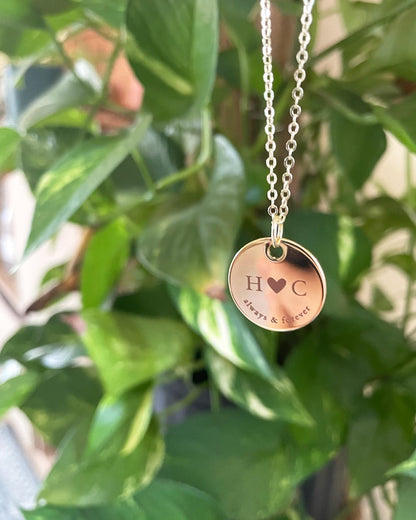 Personalized SoulMate Initials Necklace