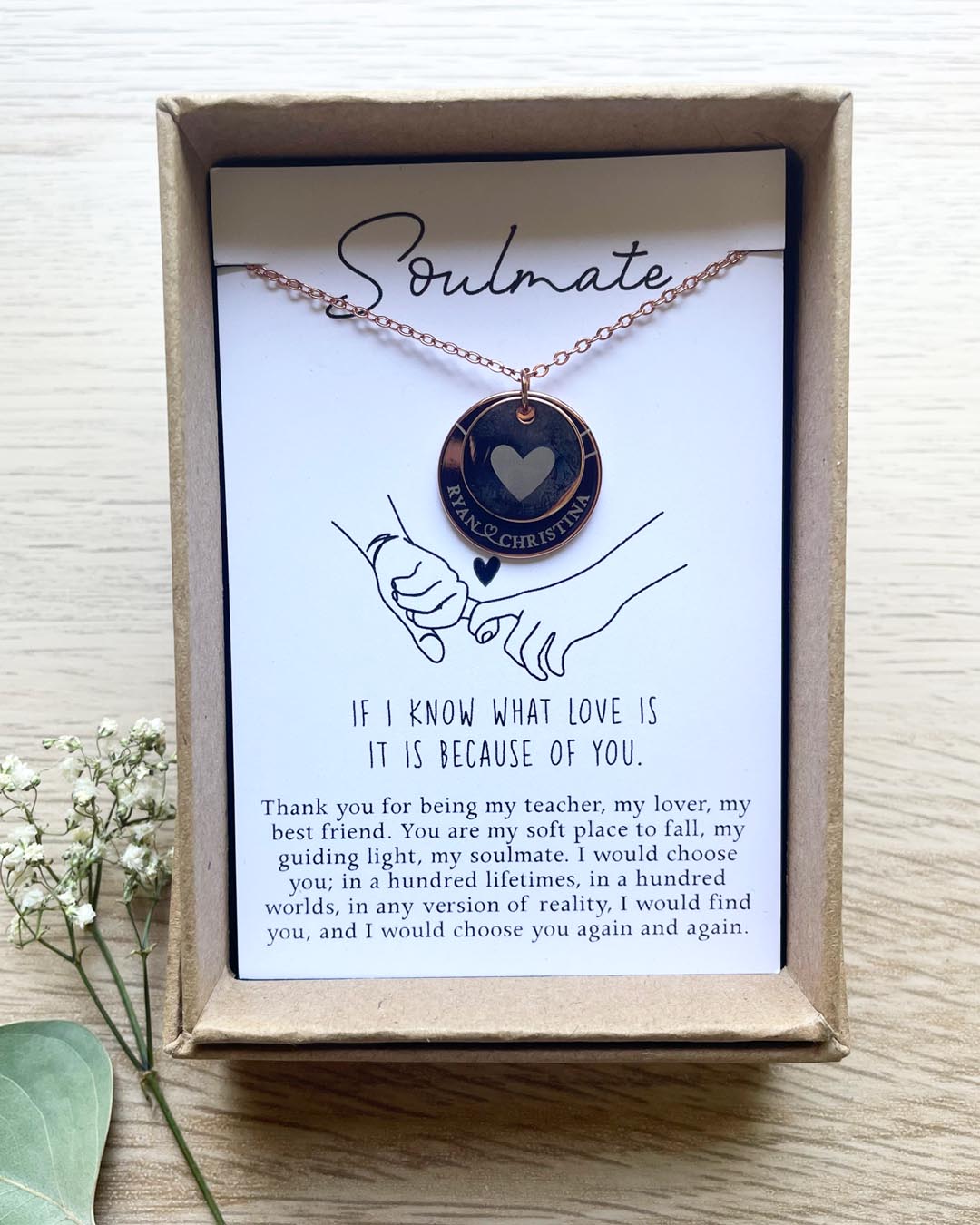 Personalized SoulMate Layered Necklace