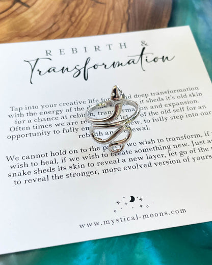 Rebirth & Transformation Ring (Silver)
