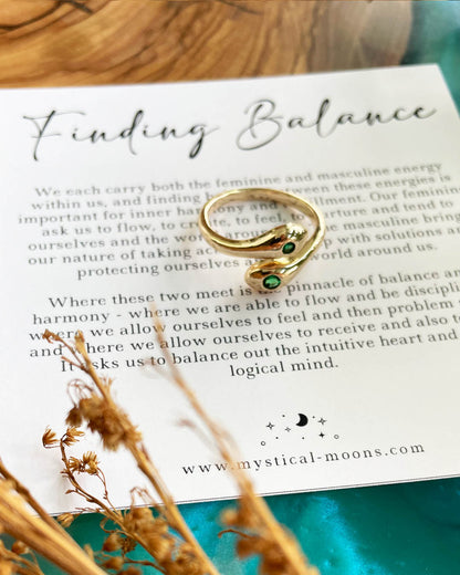 Finding Balance Ring
