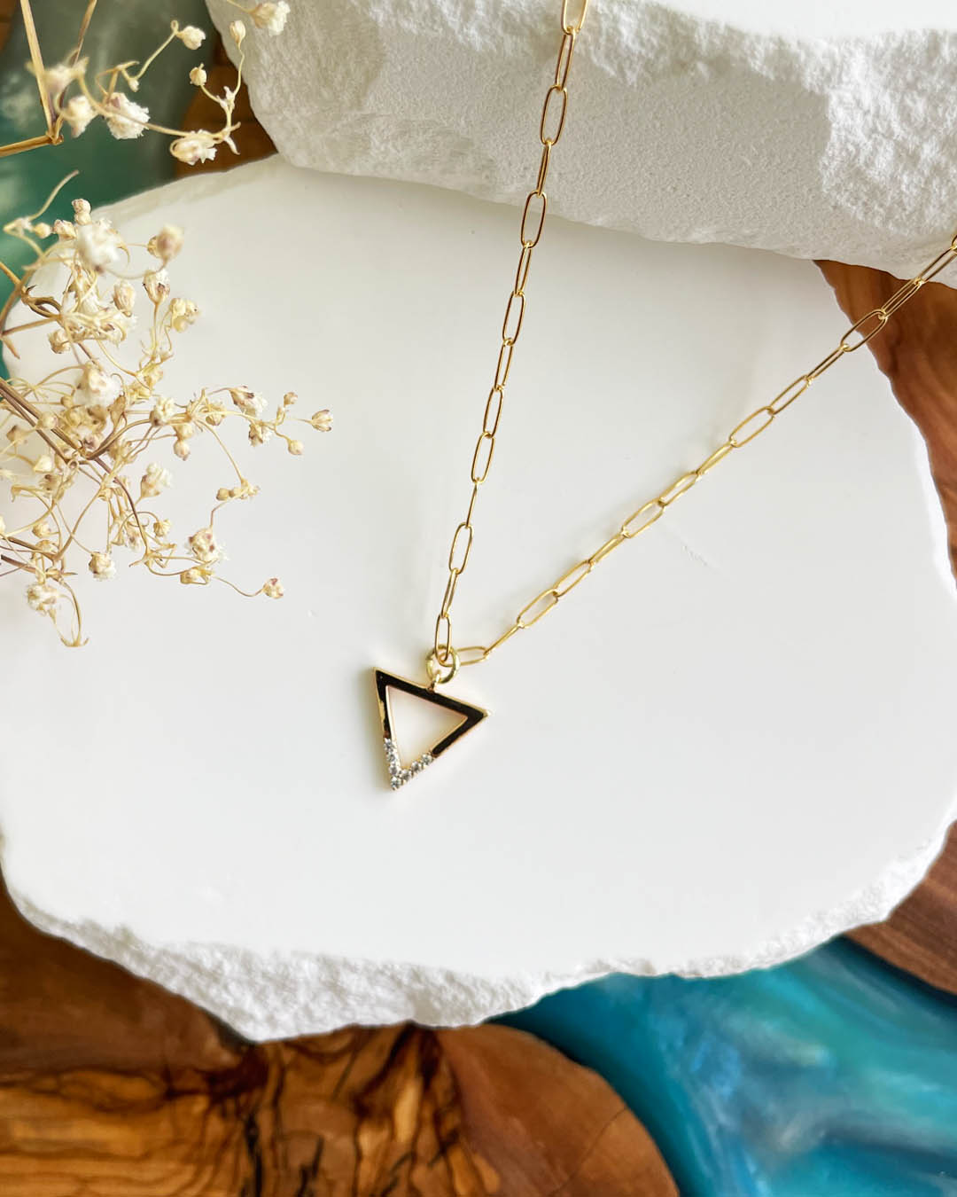 The Journey Inwards Necklace (Gold)