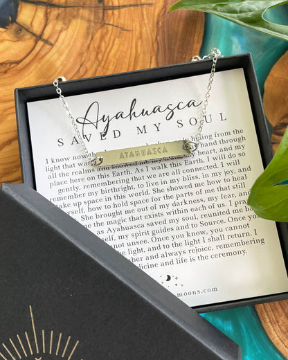 Ayahuasca Saved My Soul Bracelet (Silver)