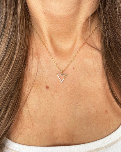 The Journey Inwards Necklace (Gold)