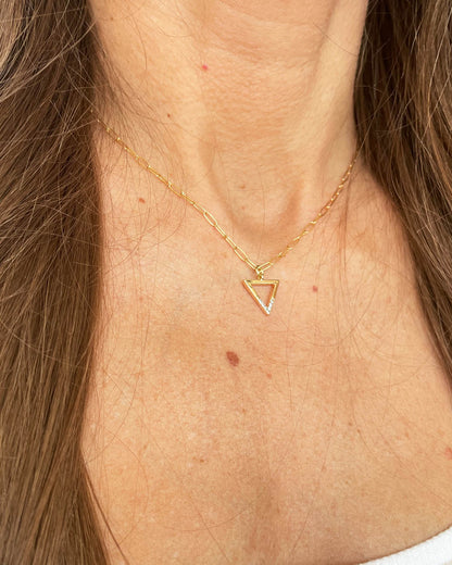 The Journey Inwards Necklace (Gold)