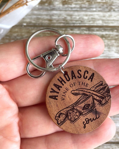 Ayahuasca: Vine of the Soul Keychain