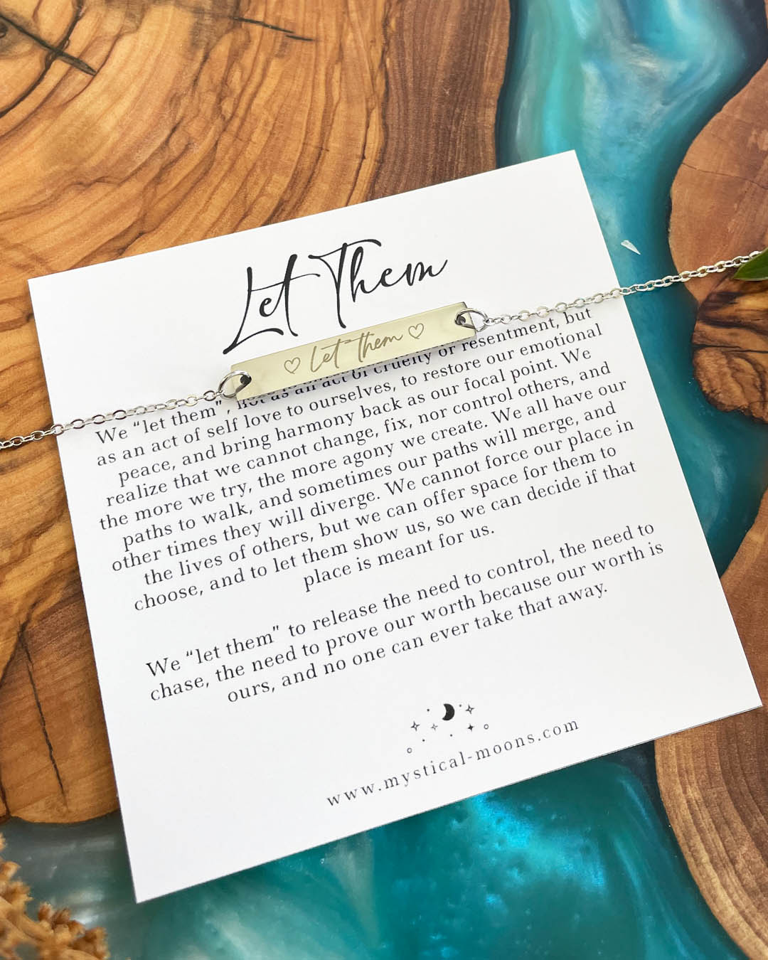 Let Them Bracelet (Silver)